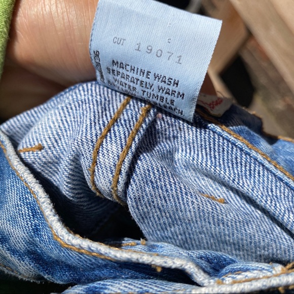 Vintage Guess Denim Jean Hi-Waisted Skirt 26W - Picture 11 of 15